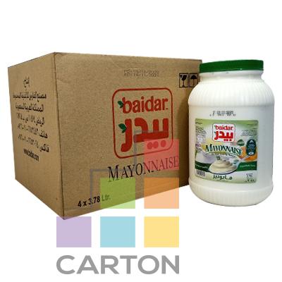مايونيز بايدر 4 * 3.78 لتر